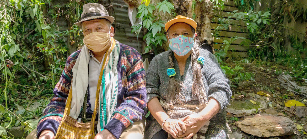 OPS / Karen González Abril Indígenas en Colombia en medio de la pandemia de COVID-19.