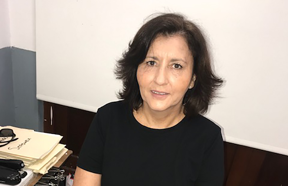 Lic. Maria Luisa del Rio Vent, Jefa de la Unidad Jurídica del ISSSTE en Yucatán.
