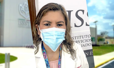 Nelly Patricia Morales Murguia, psicóloga de la Clínica-Hospital Mérida de APP del ISSSTE ubicada en Susulá.