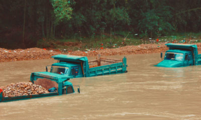 Unsplash:Jéan Béller Inundaciones en la localidad china de Shaoguan durante las lluvias extremas caídas en julio de 2021.