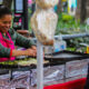 Unsplash/Daniel Lerman Una mujer prepara comida artesanal en un mercado callejero en el Paseo De La Reforma, Ciudad de México, México.